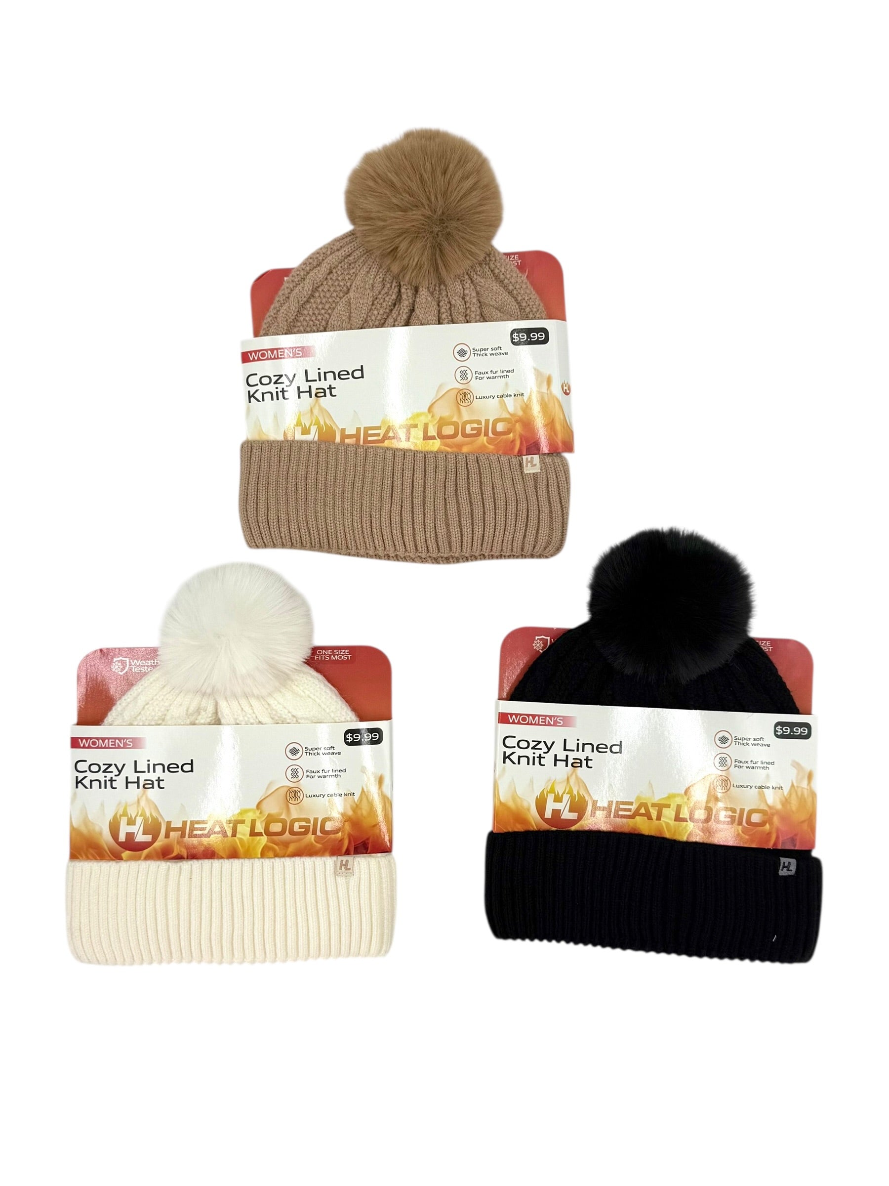 Women's Winter Hat, Heat Logic Brand