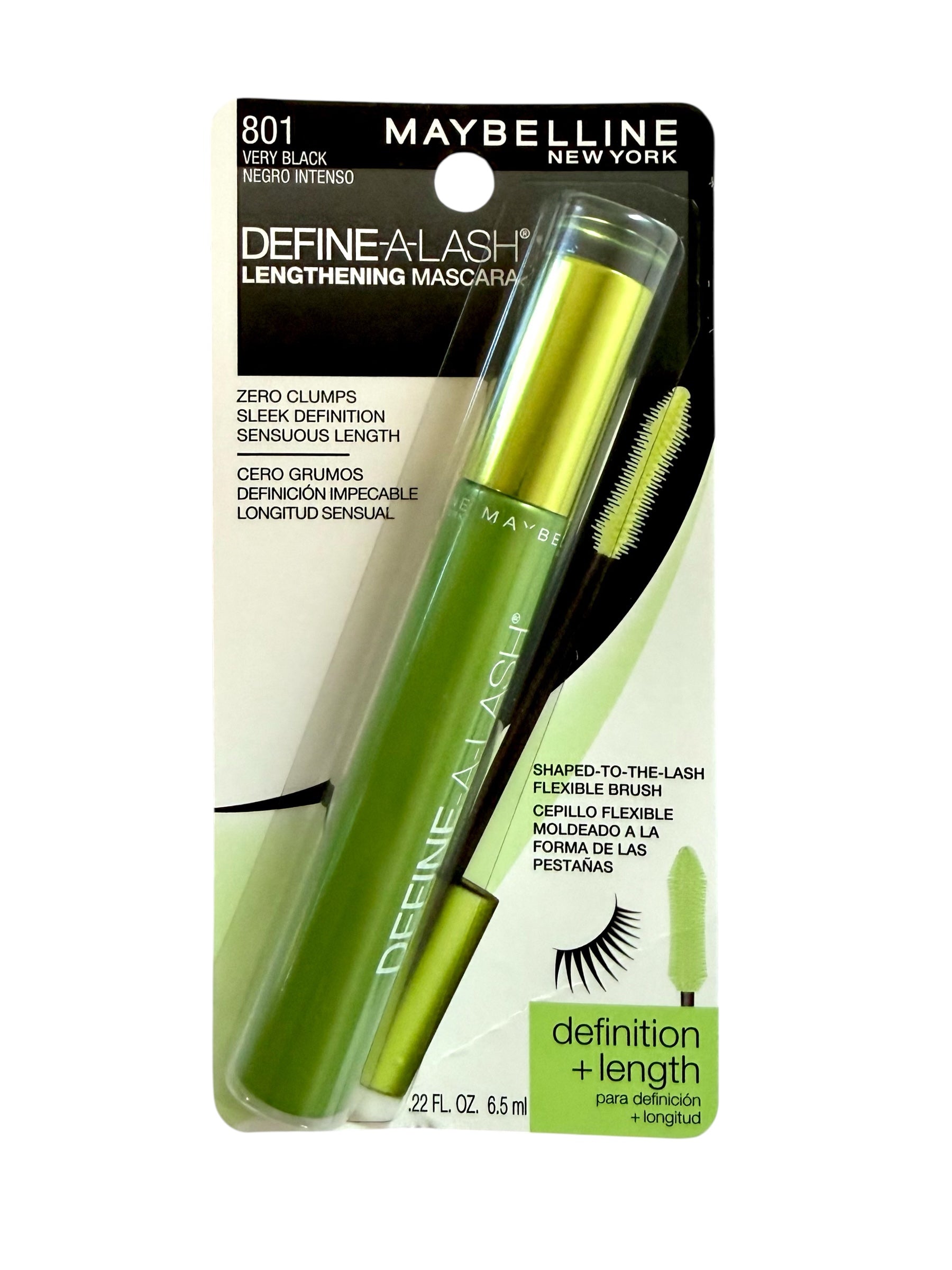 Maybelline Mascara, Black, Assorted Styles - 1 Tube