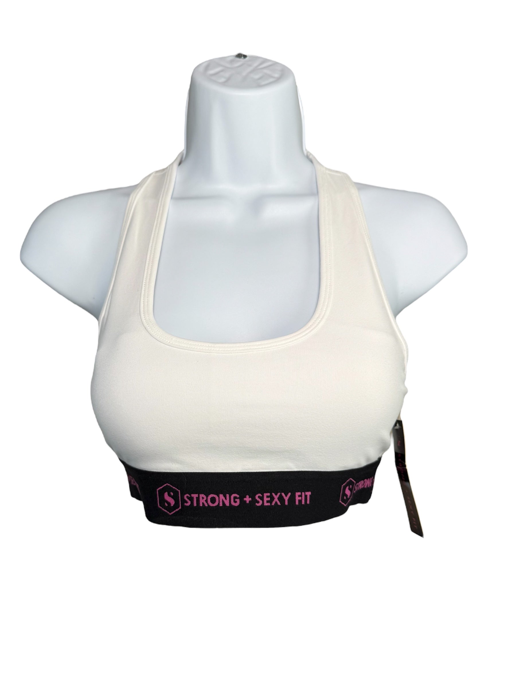 Sports Bra - Assorted White, Pink and Black Colors