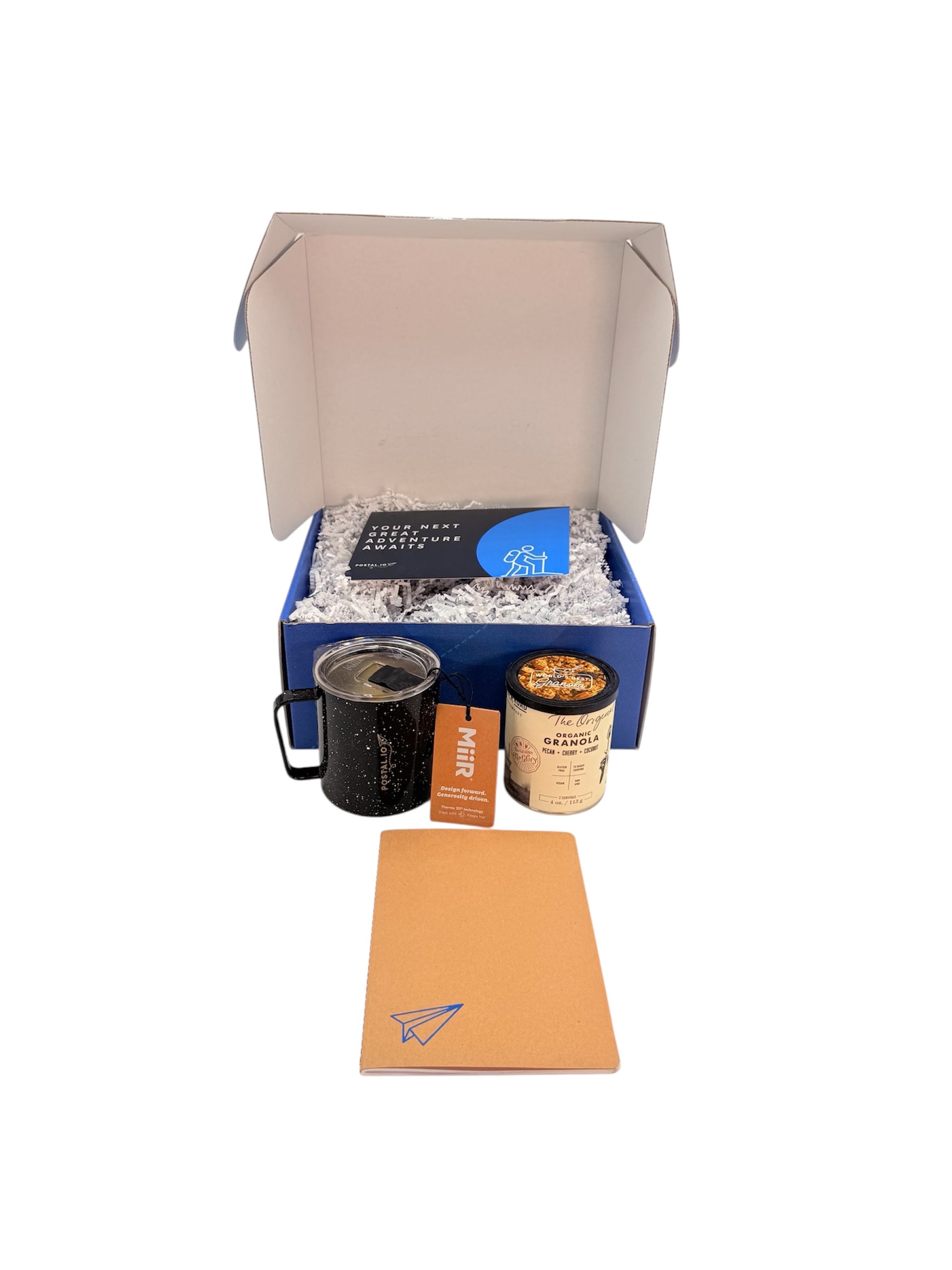 Gift Box - Coffe Mug, Notebook & Granola
