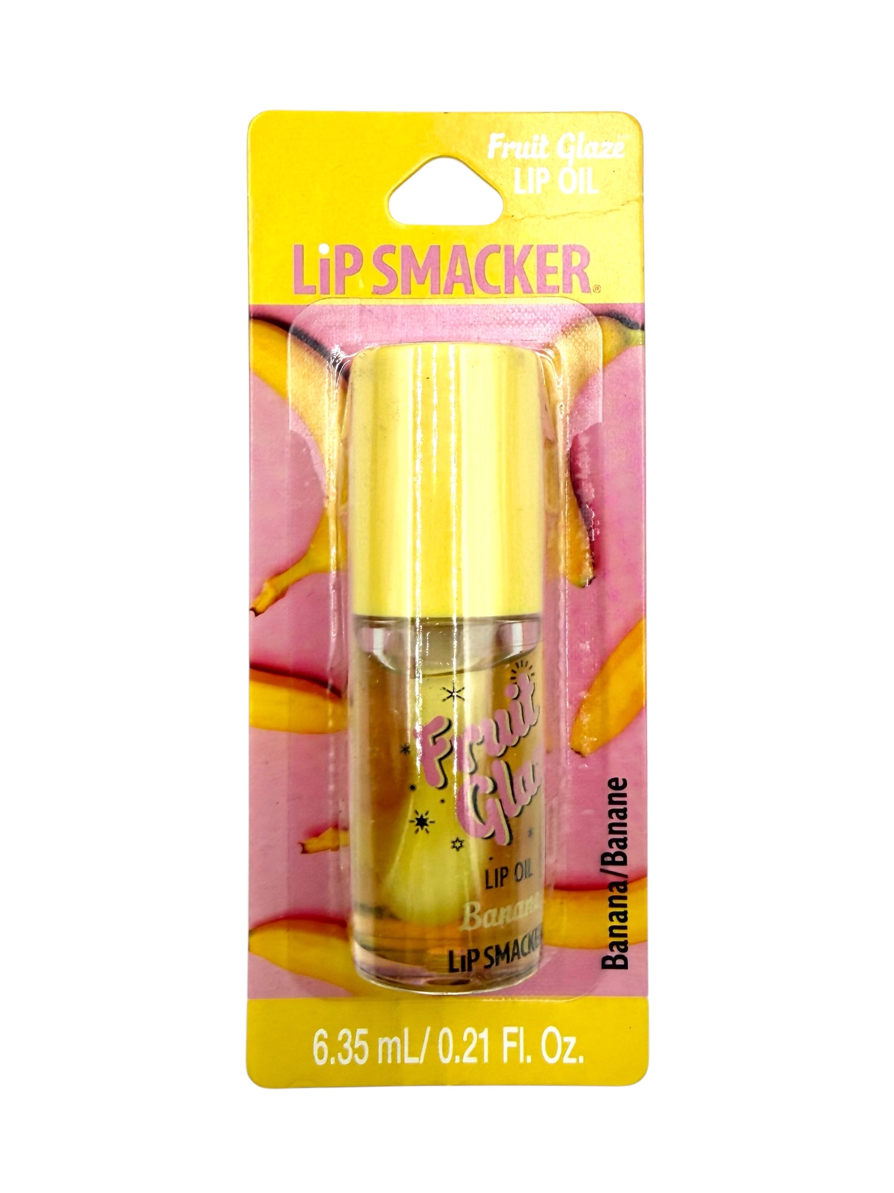 Lip Smacker Fruit Glaze Lip Oil, Banana