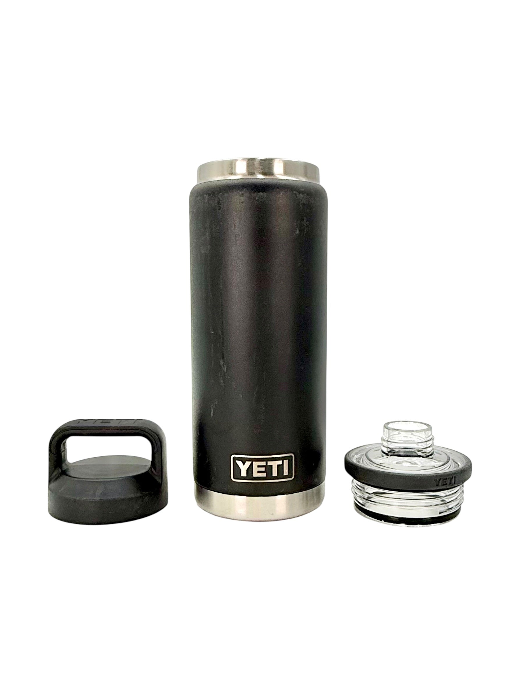 26 oz. Yeti Rambler Bottle with Chug Cap, Black - Dynatrace Branded