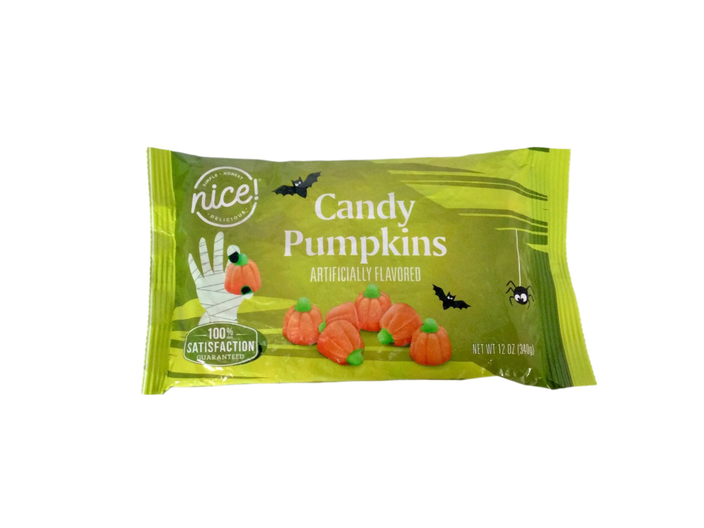 Candy Pumpkins.  12 oz bag.  Bag of 10 bags.