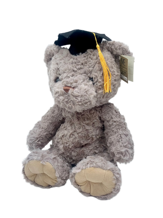 Graduation Bear - Grey