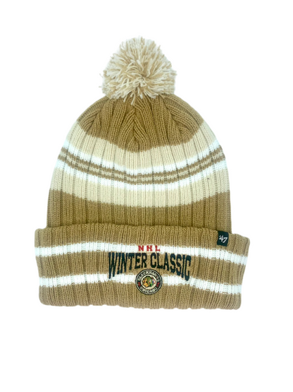 2025 NHL Winter Classic Cuffed Knit Hat with Pom