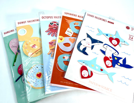 Valentine Card Kits, Paper Source, Assorted Varieties