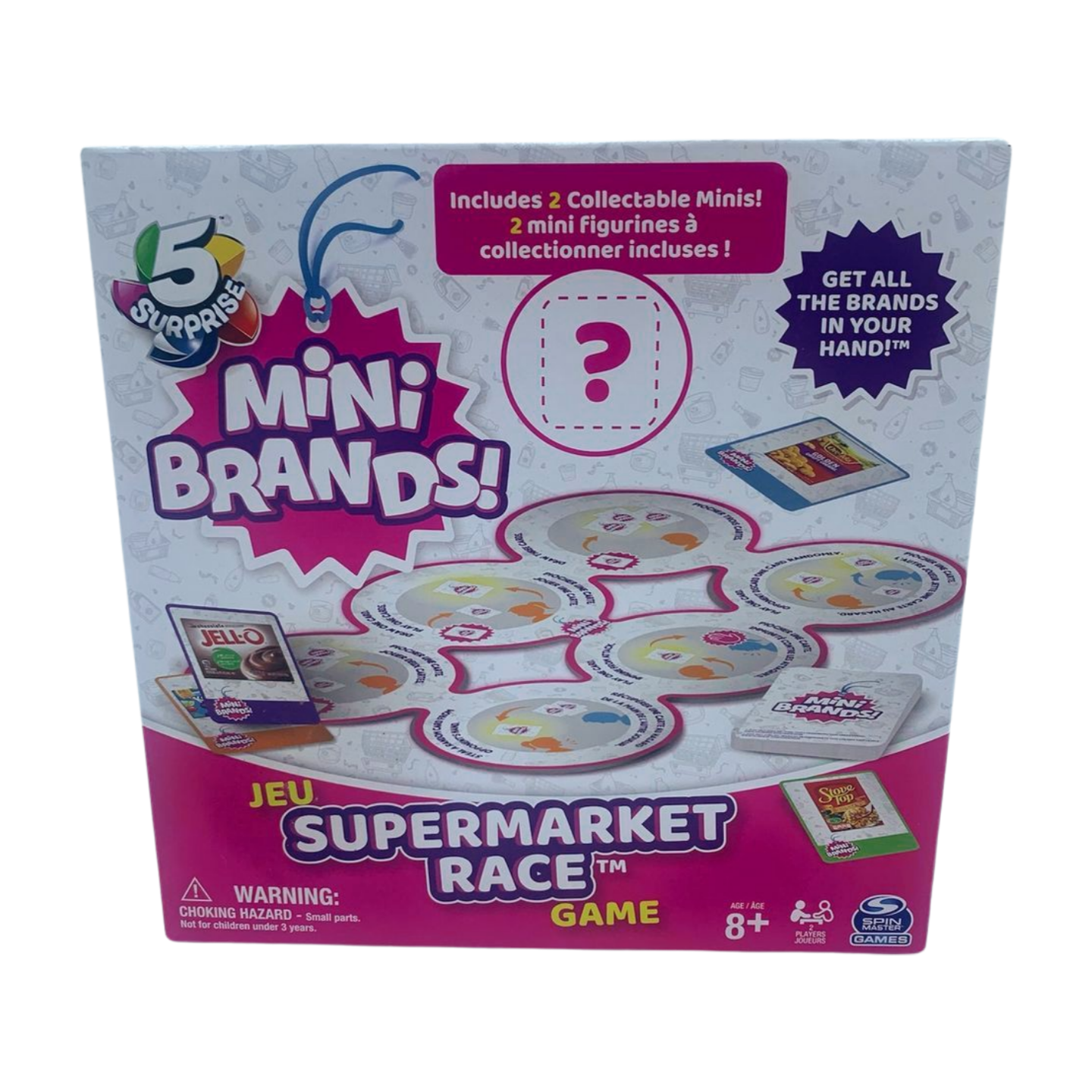 Game, Mini Brands Supermarket Race, Ages 8+