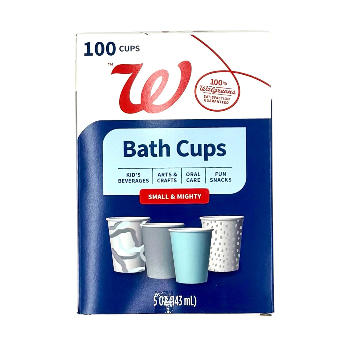 Walgreens 5 oz. Bath Cups, Pack of 100
