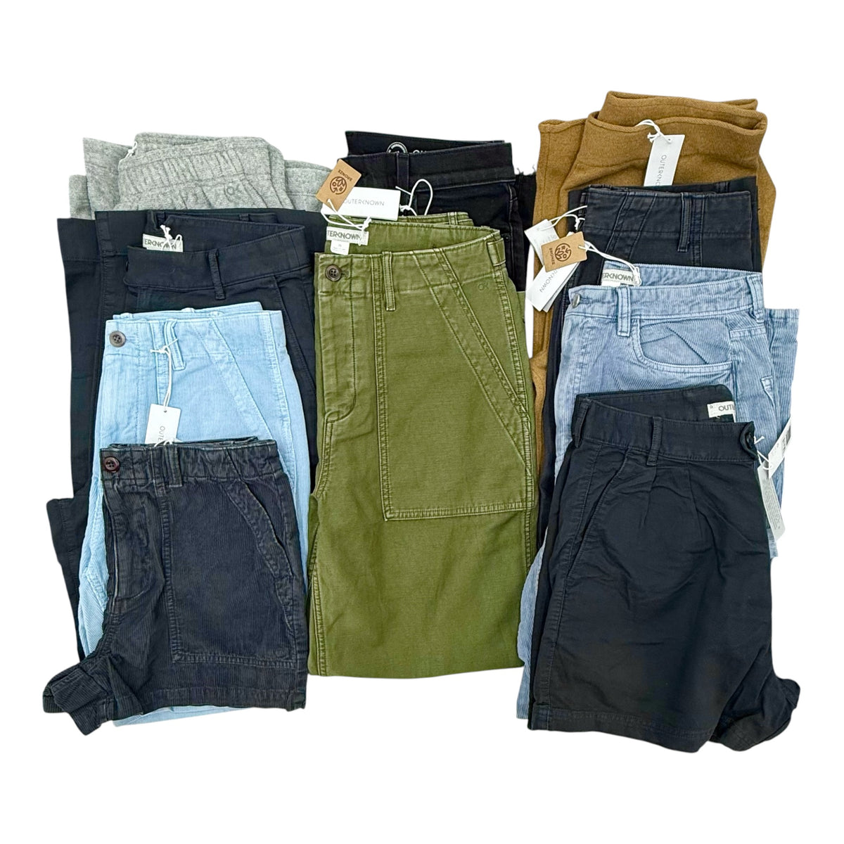 Women's Bottoms, Outerknown Brand - Box of 10 Assorted Bottoms