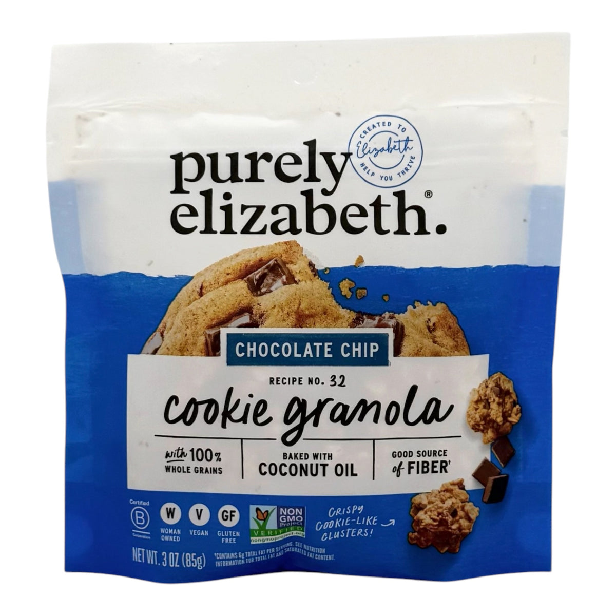 Chocolate Chip Cookie Granola, Purely Elizabeth