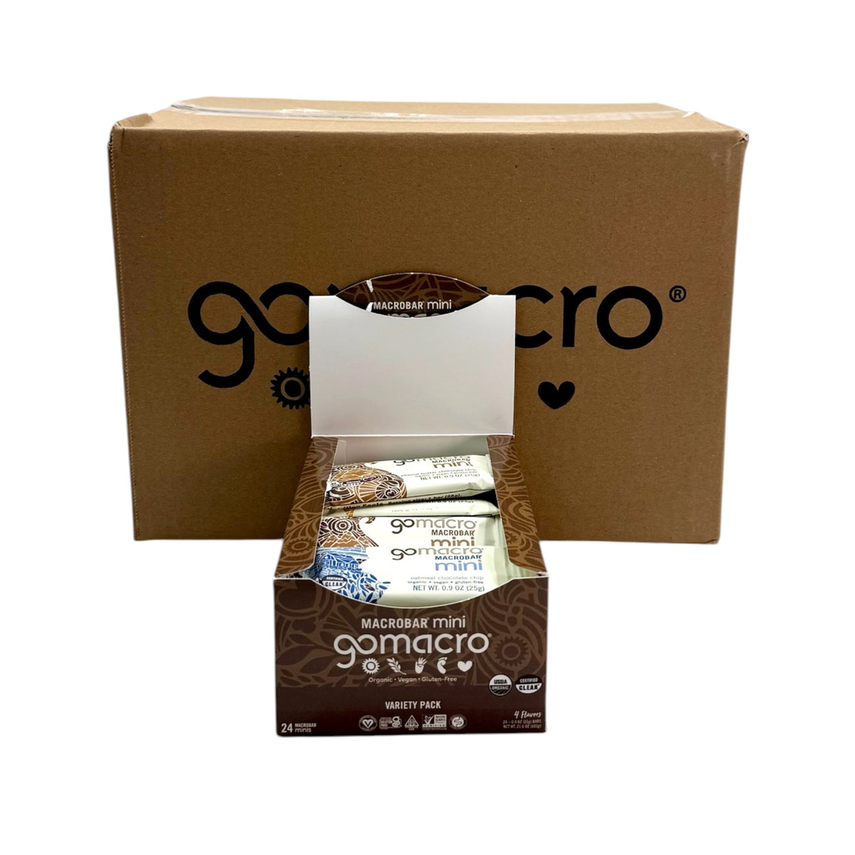 Chocolate Variety Pack Mini Protein Bars, GoMacro Brand