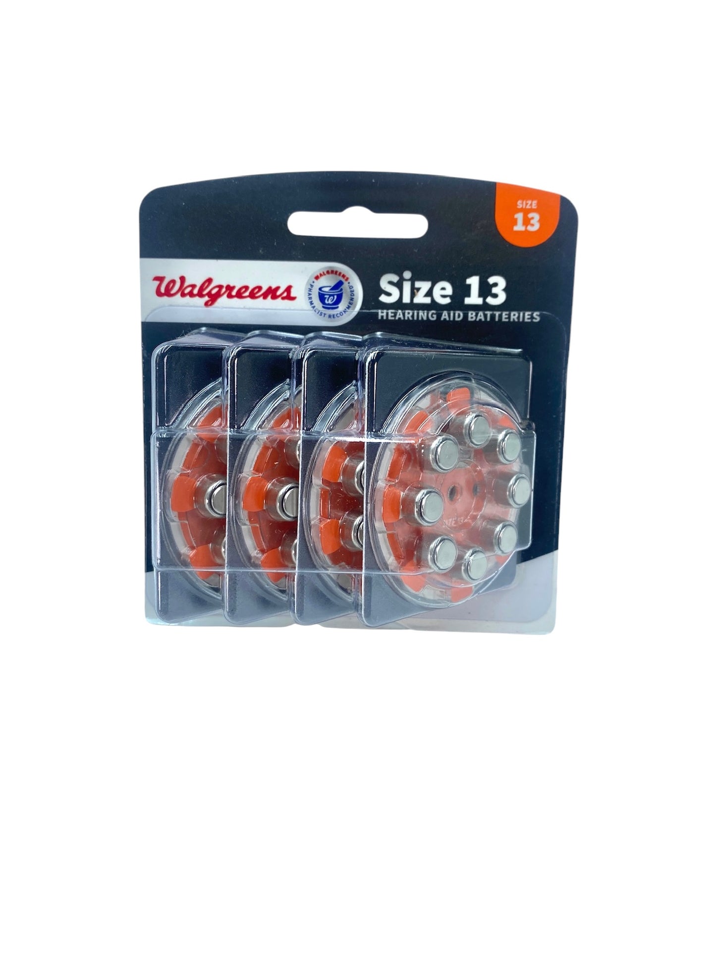 Walgreens Hearing Aid Batteries, Assorted Sizes, Zero Mercury