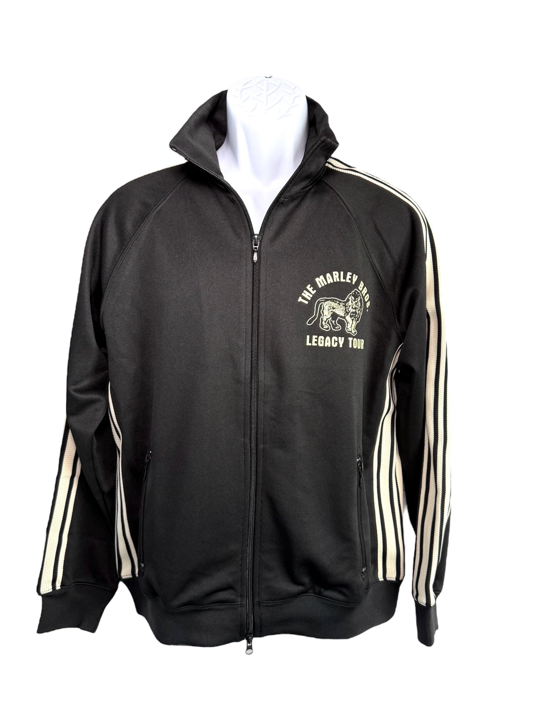 Lion Arch Black Track Jacket, Marley Brothers Legacy Tour