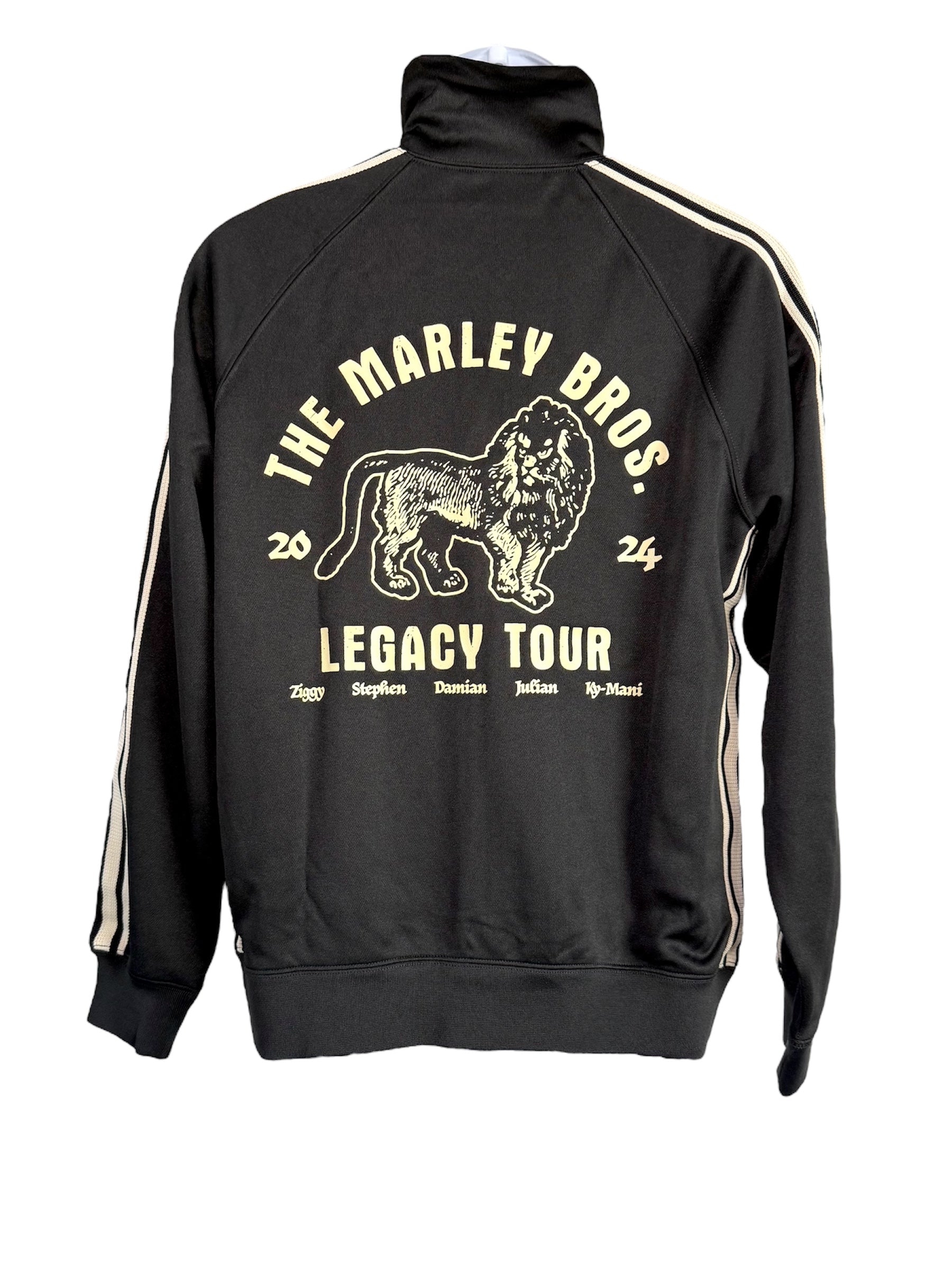 Lion Arch Black Track Jacket, Marley Brothers Legacy Tour