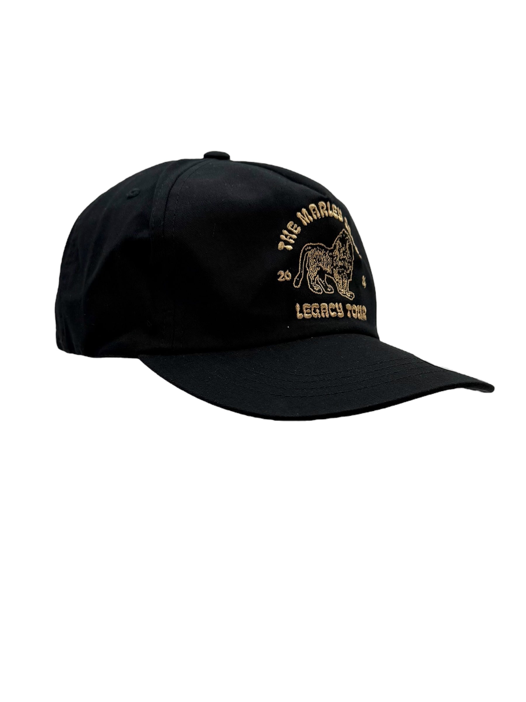 Black Snapback Hat / Cap, Marley Brothers Legacy Tour