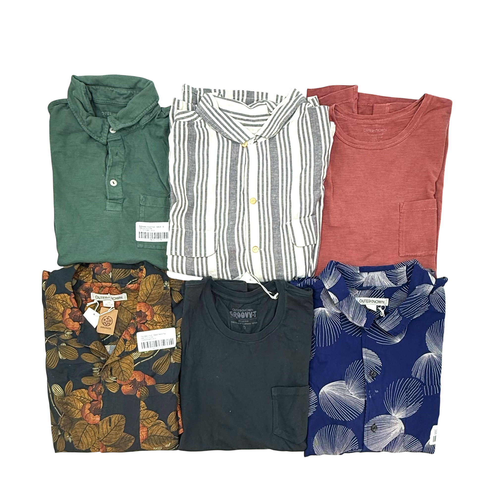 Short Sleeve Shirts, Assorted Box - Outerknown Brand