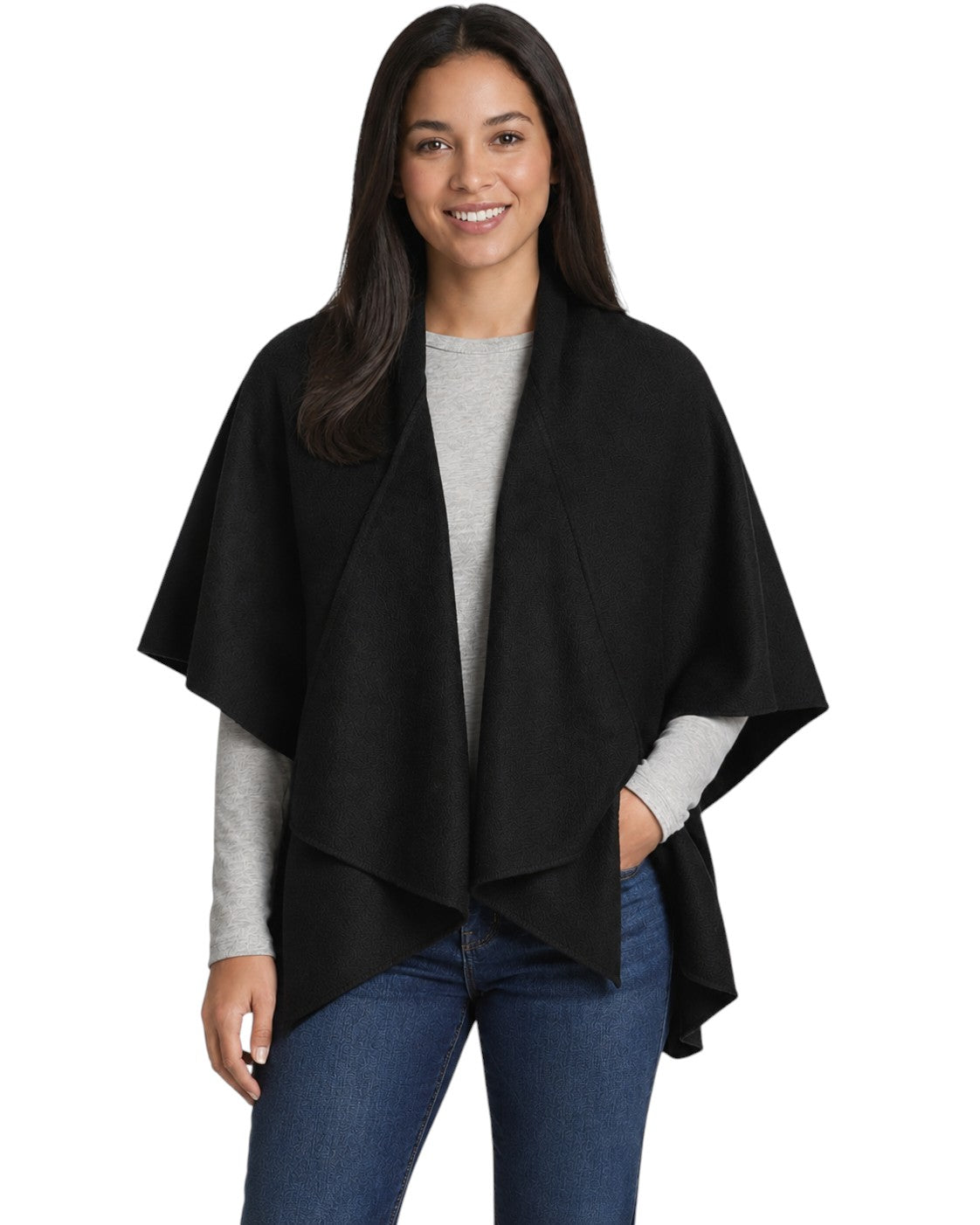 Shawl Collar Lightweight Vest, Mia & Tess Brand - Assorted Colors
