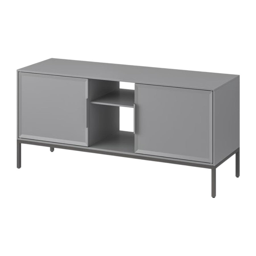 Gray Metal TV Stand Unit - IKEA Tullstorp