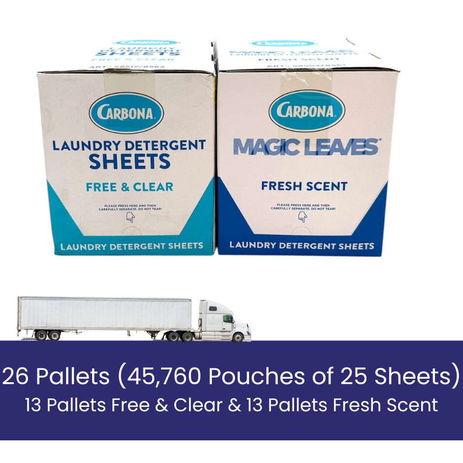 Carbona Laundry Detergent Sheets