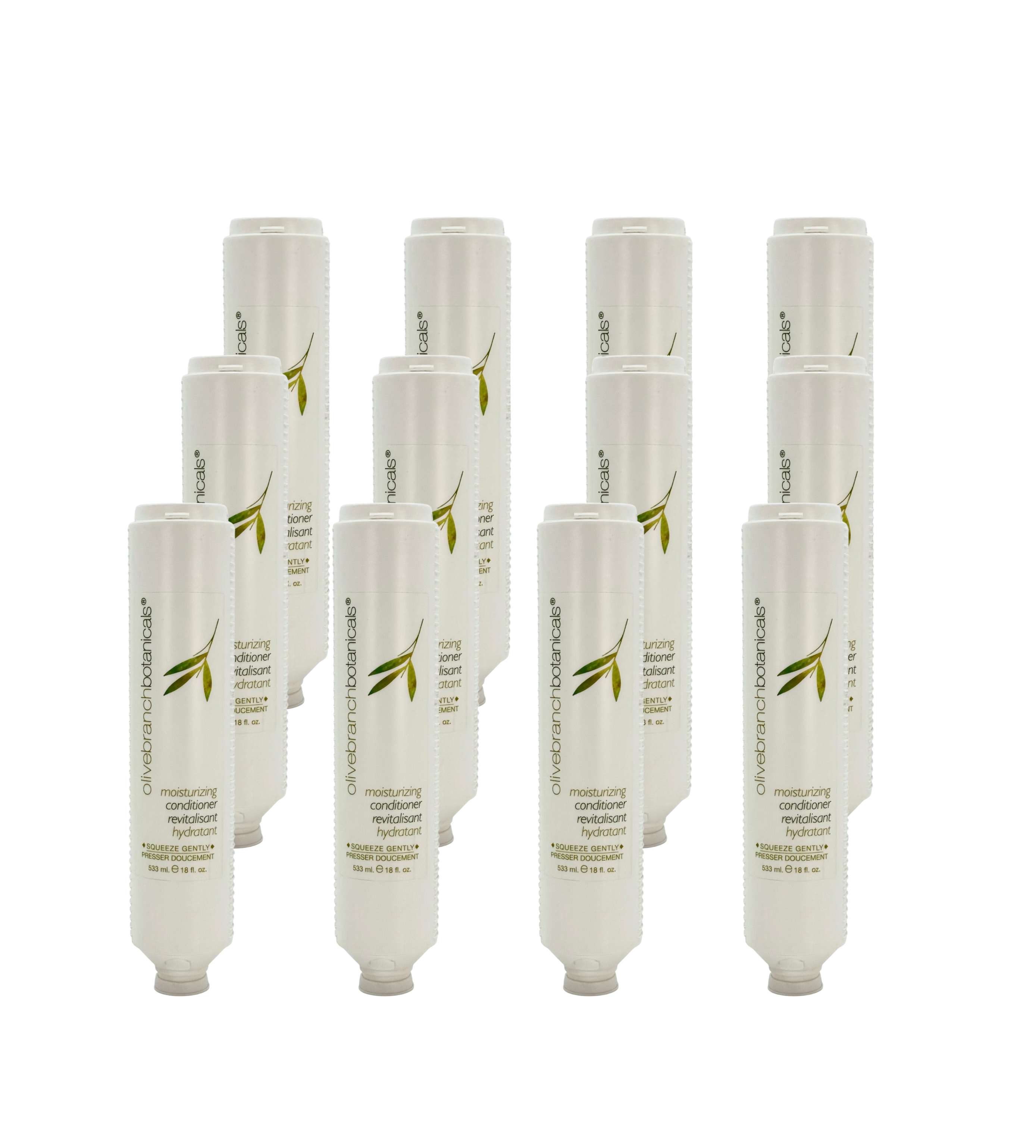 Olive Branch Botanicals Hydrating Conditioner, 18 oz. Dispenser Bottle - Case of 12 Bottles