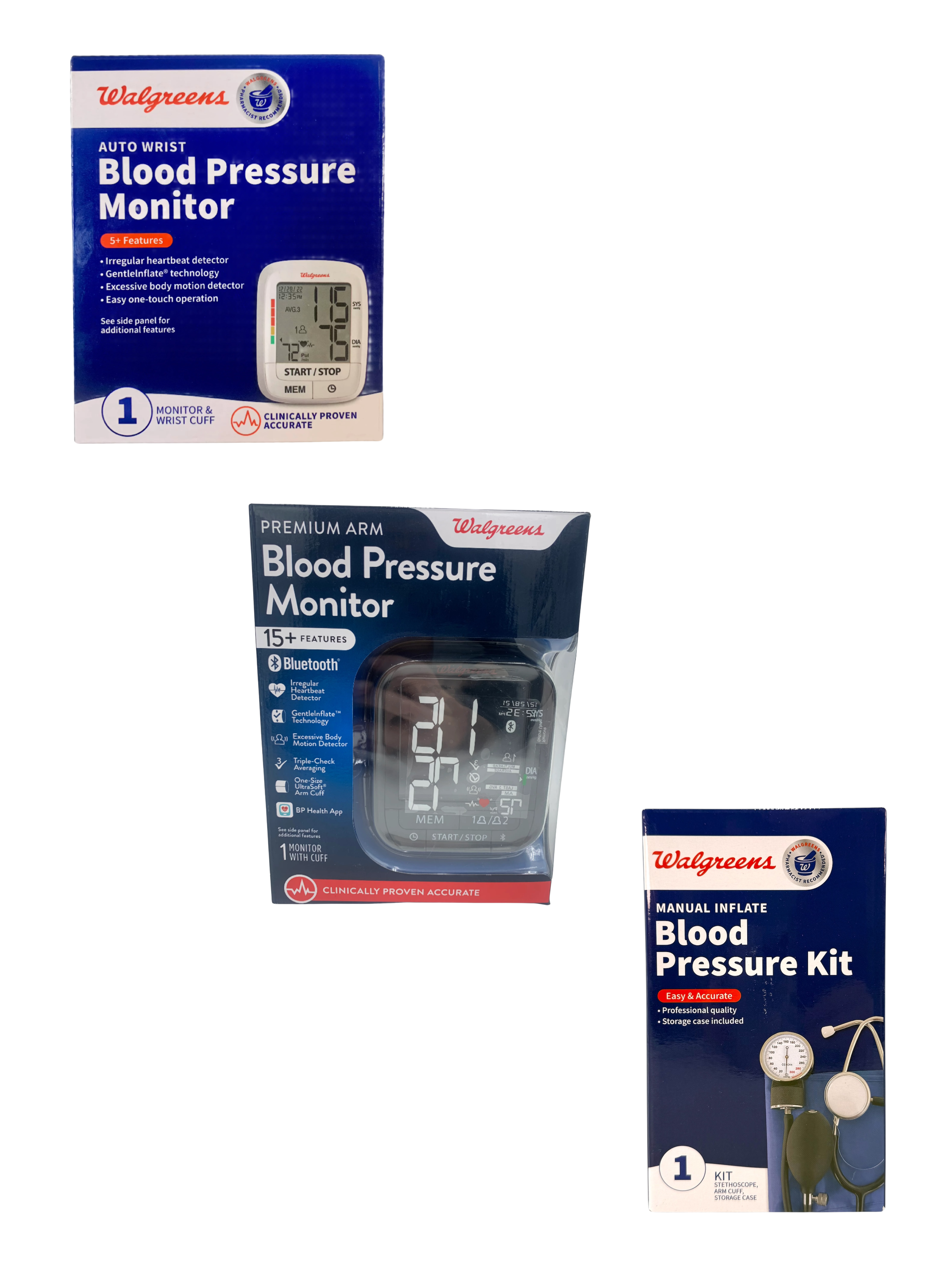 Blood Pressure Monitor - Assorted Brands & Styles