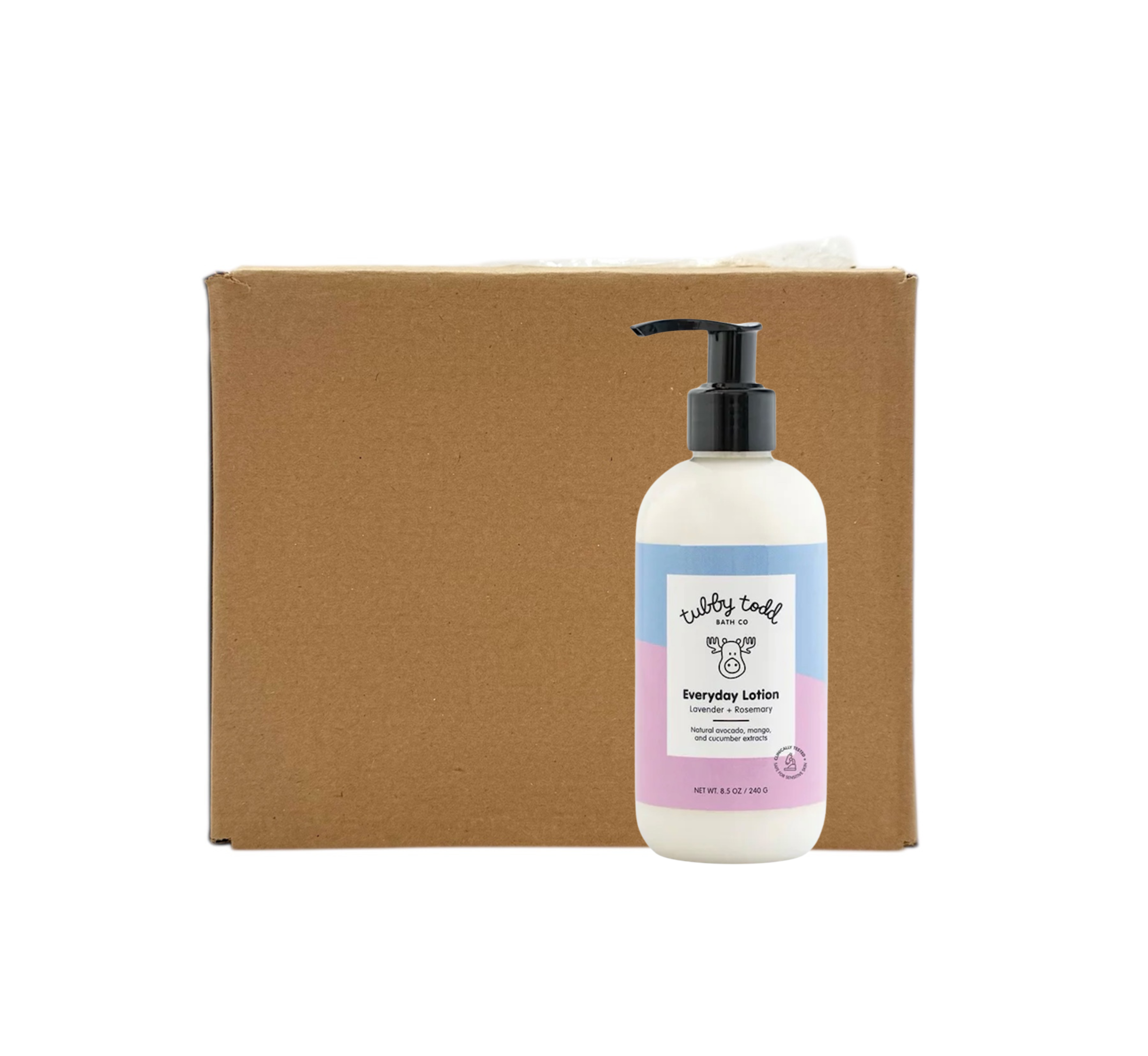 Tubby Todd Everyday Lotion, 25 oz. Bottle, Case of 9 Bottles