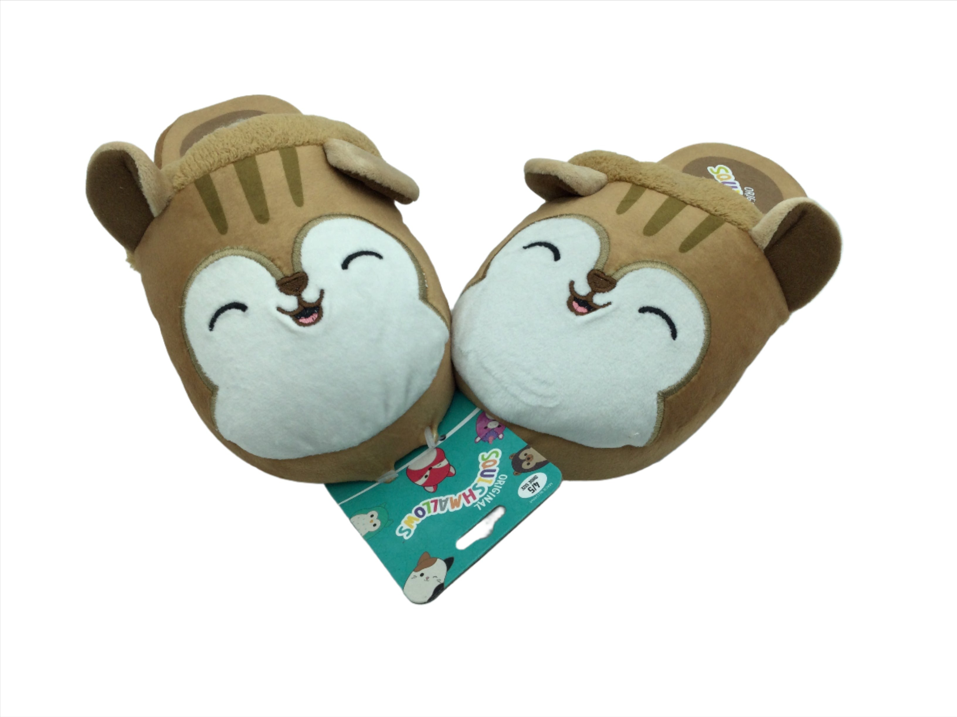 Squishmallow Childrens Slippers - Assorted Characters and Colors
