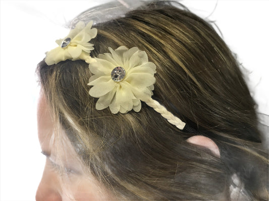 Flower Headband Crowns (2 per pack)