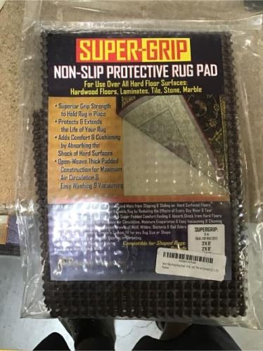 Super Grip Non-Slip Protected Rug pad, 4 x 6