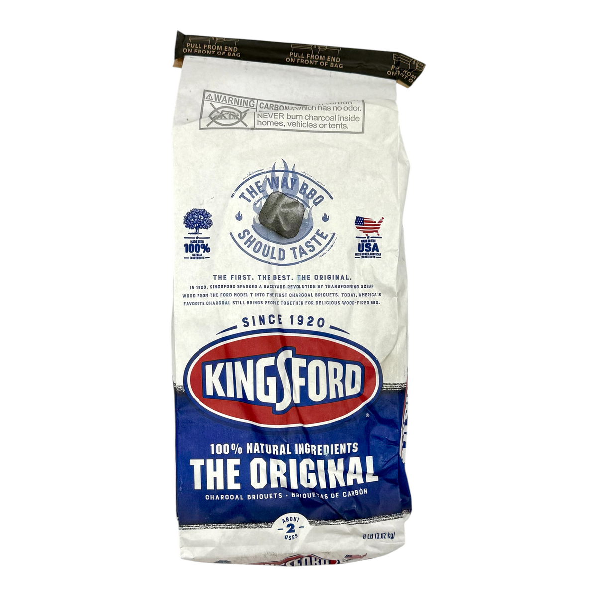 Kingsford Original Charcoal Briquets - 8 Lb. Bag