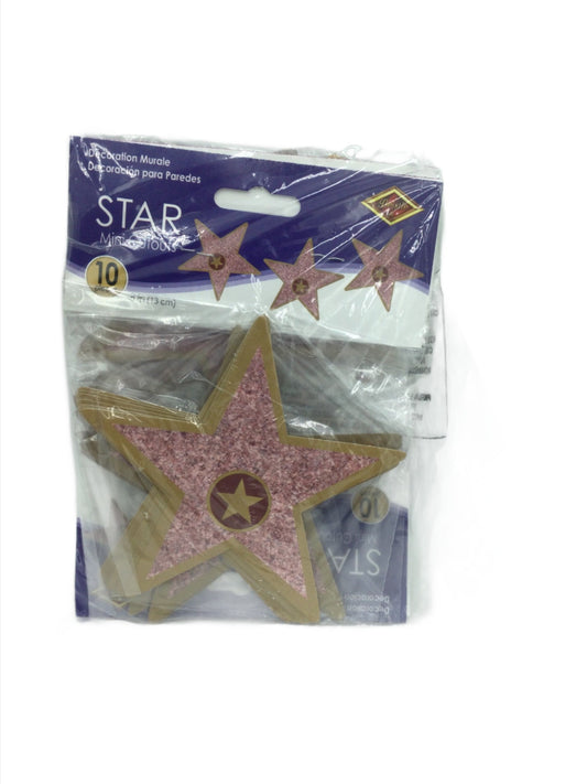 Wall Decorations, Star Cutouts, Beistle Brand, 60 Total Stars