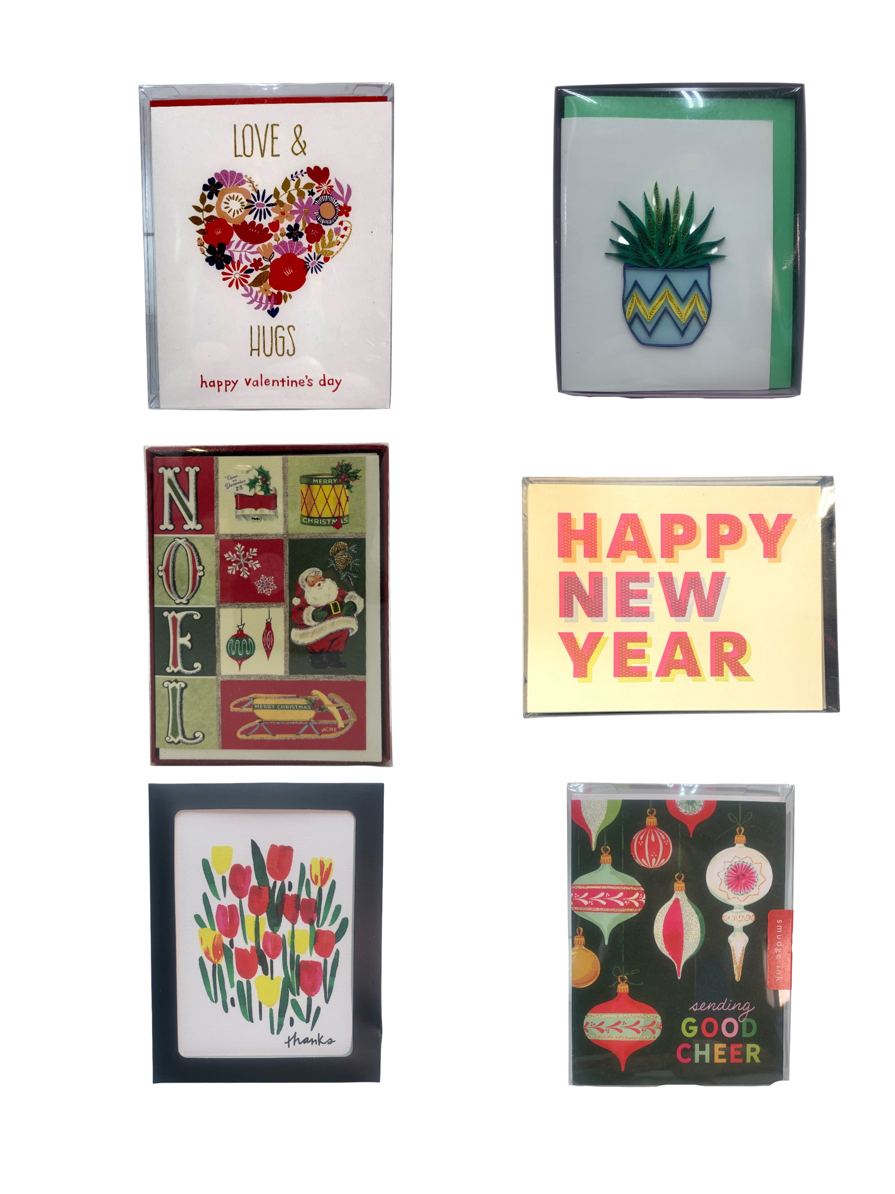 Premium Boxed Cards & Envelope Pack, Assorted Designs