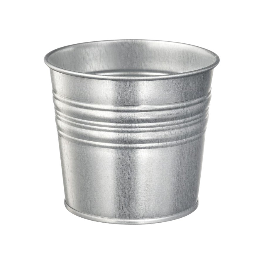 Galvanized Steel 4 3/4" Plant Pot - IKEA Socker