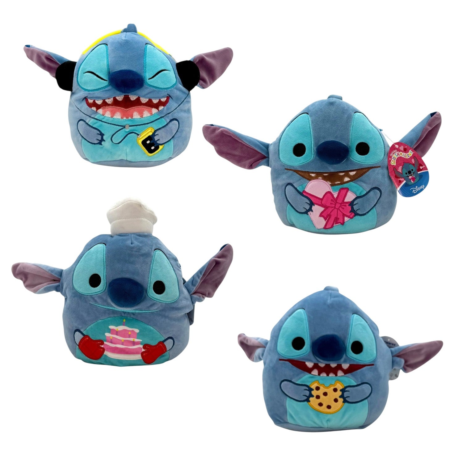 Squishmallows Disney Stitch 8" Plush - Assorted Styles