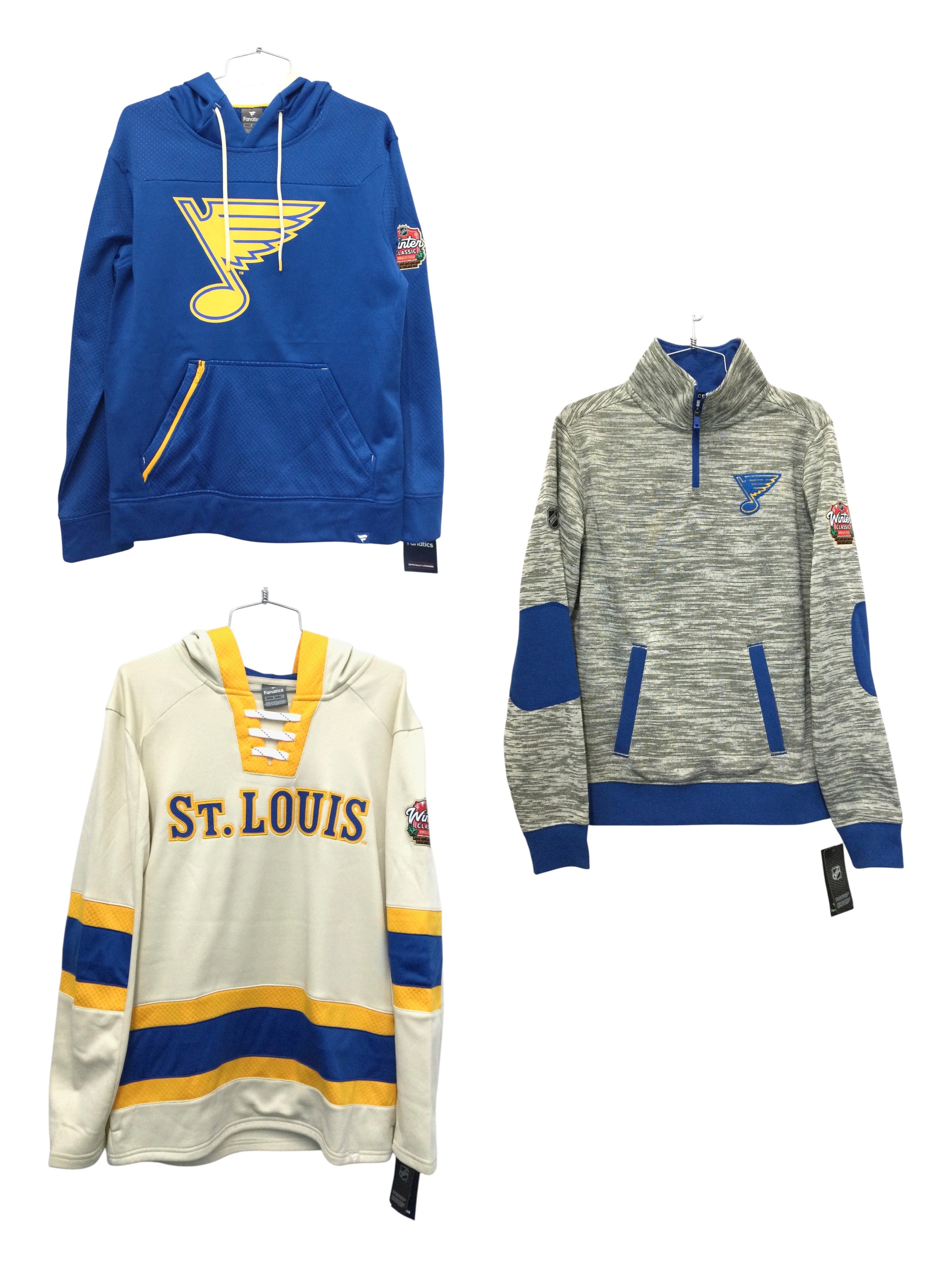 St. Louis Blues Winter Classic Sweatshirts, Various Styles