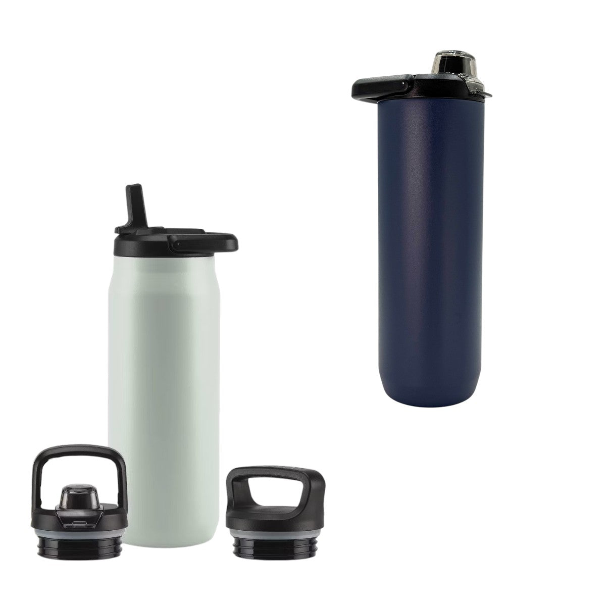 24 oz. Stainless Steel Water Bottle, Zulu Base - Case of 6