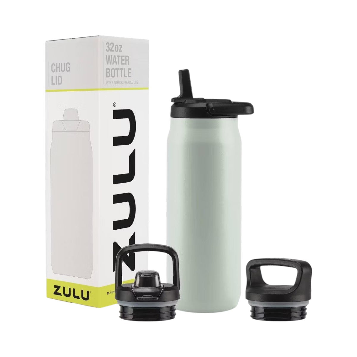 24 oz. Stainless Steel Water Bottle, Zulu Base - Case of 6