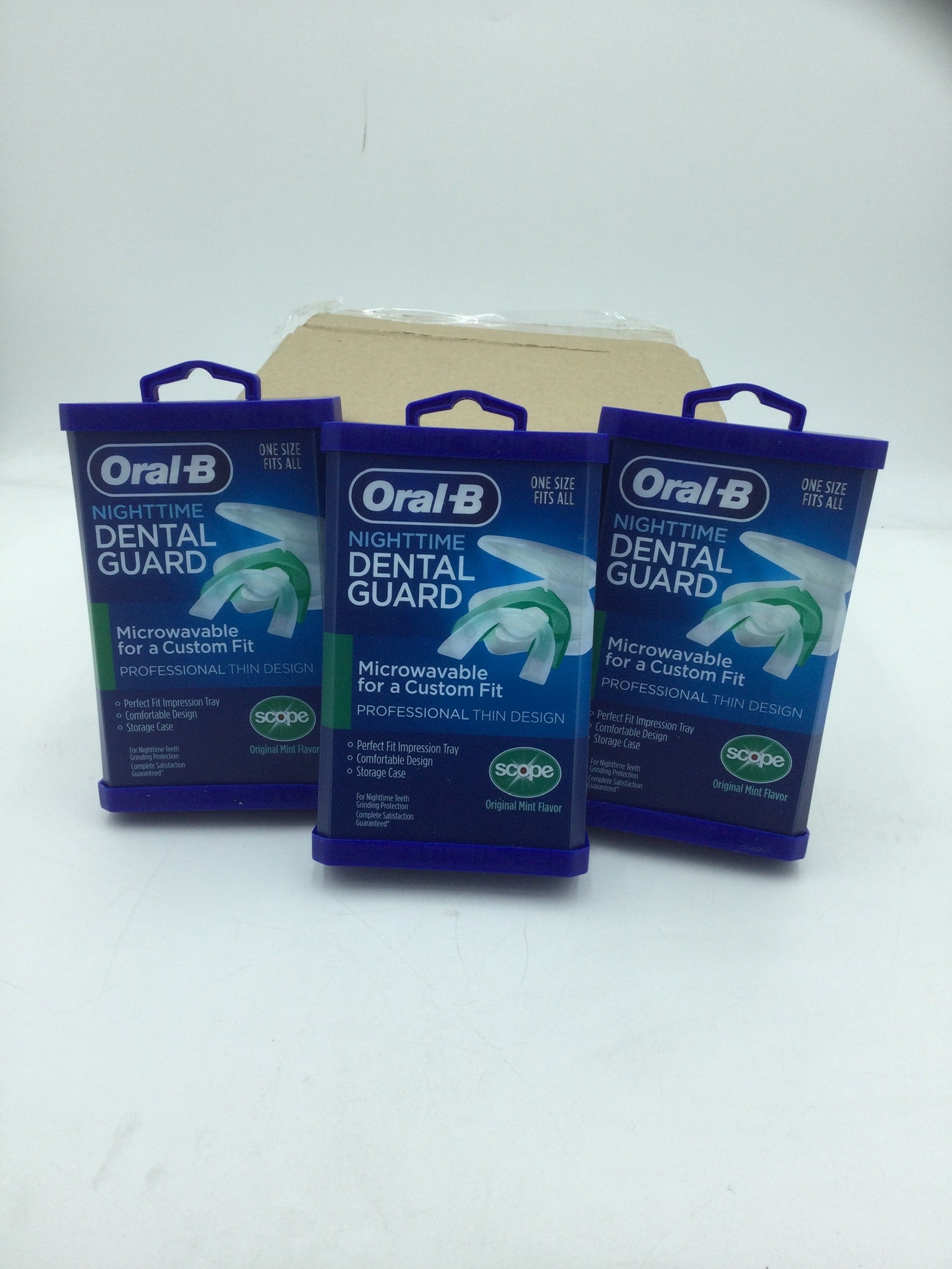 Oral-B Nighttime Dental Guard Mint Flavor- Box Of 3 Guards – GiveNKind